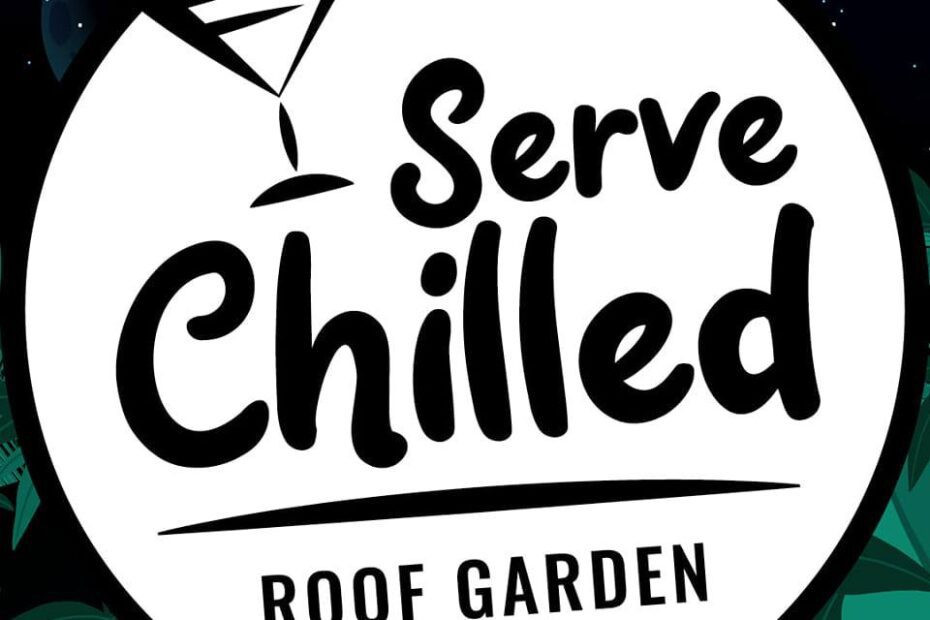 Serve Chilled Rooftop Garden Logo